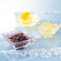 京の涼菓子(水羊羹・甘夏柑・柚子柑)