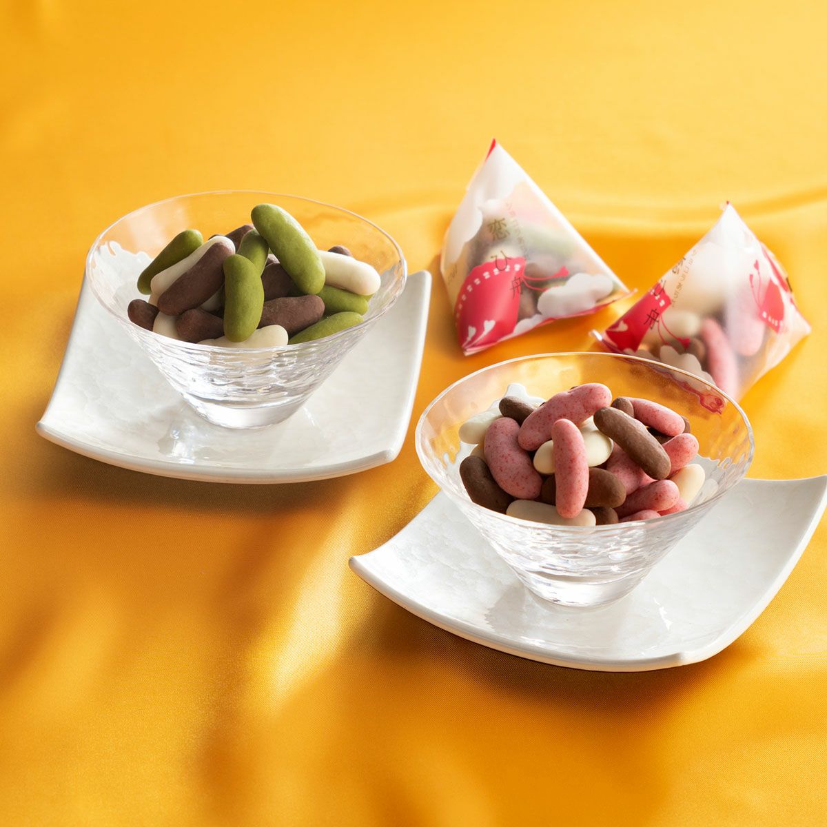 ショコラあられ 「恋ひ舟」 キューブ箱C（5袋入）