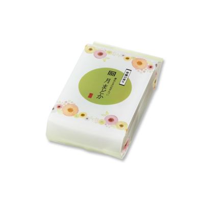 大判煎餅「月まどか」 青磯の香り ご愛食用 (10袋) ※熨斗・包装不可