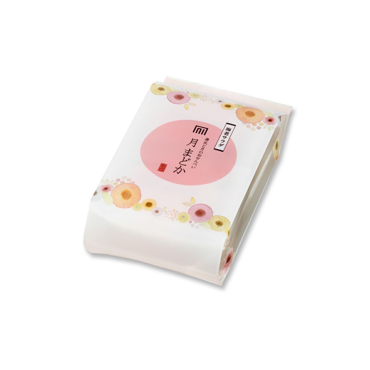 大判煎餅「月まどか」 海老サラダ ご愛食用 (10袋) ※熨斗・包装不可