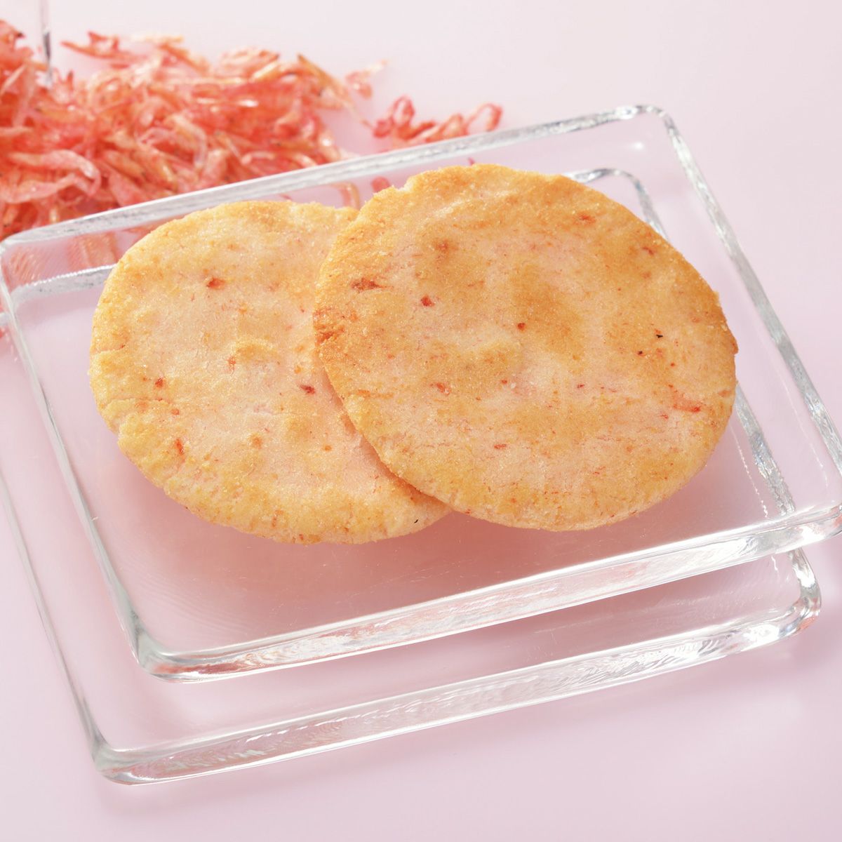 大判煎餅「月まどか」 海老サラダ ご愛食用 (10袋) ※熨斗・包装不可