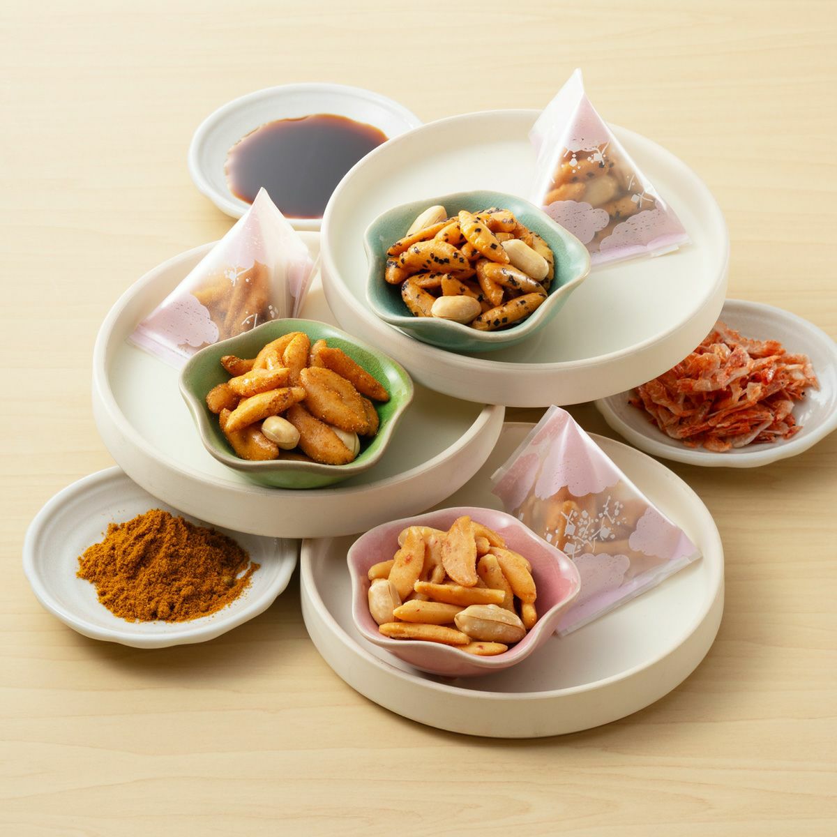 かきたねあそび ご愛食用アソート (1袋8g×18袋)