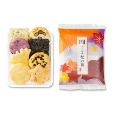 【秋季限定】さくら紅葉 秋の舞 化粧箱K (6袋入)