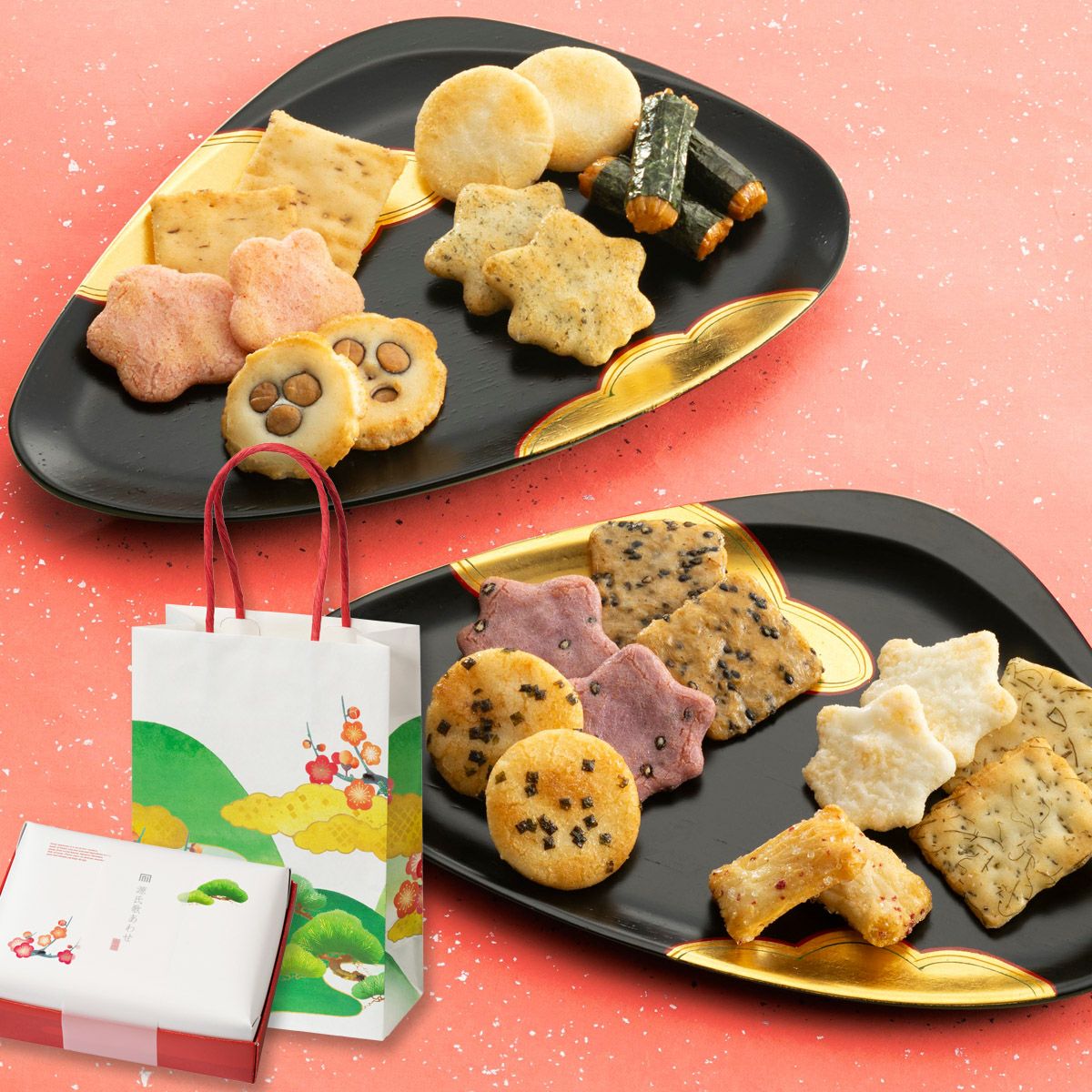 源氏歌あわせ 冬KT－化粧箱6袋入(専用手提げ付)